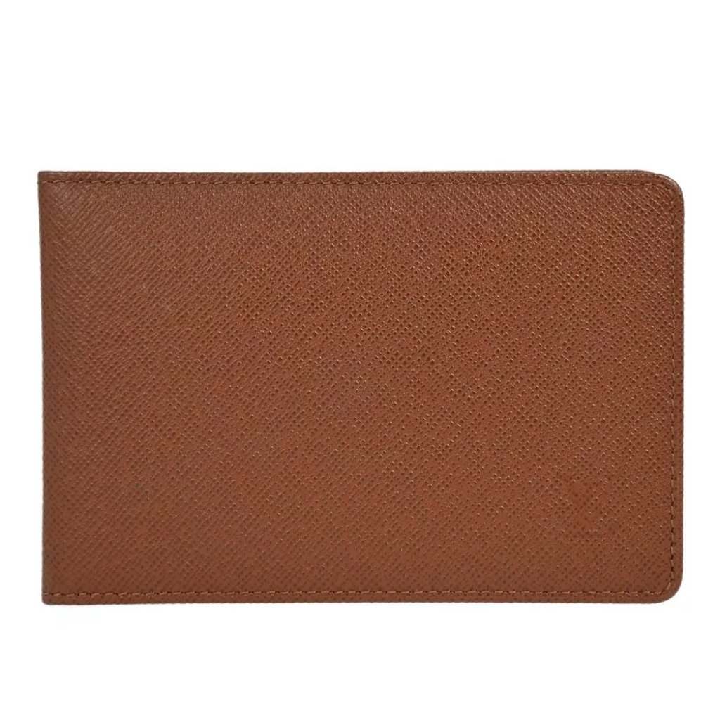 Louis Vuitton Brown Taiga Card Case